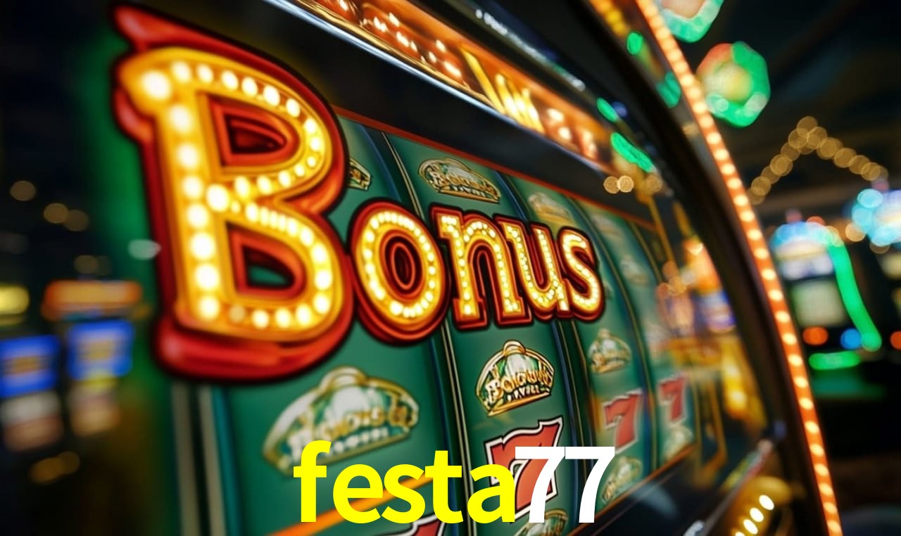 Jogos com bônus e suporte 24h na festa77